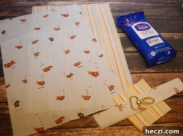 DIY Snappy Wipes Pouch Tutorial: Sew a Portable Wipes Holder 4 Snappy Wipes Pouch Supplies