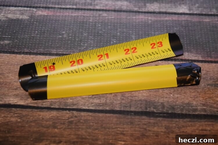 DIY Snappy Wipes Pouch Tutorial: Sew a Portable Wipes Holder 10 Metal tape measure pieces