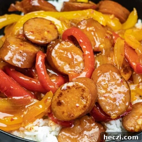 Kielbasa Stir-Fry with Peppers and Onions – Quick Weeknight Meal 6 img 2591 10