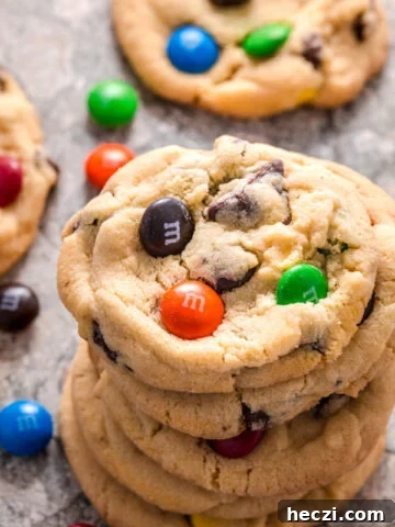 m&m-cookies