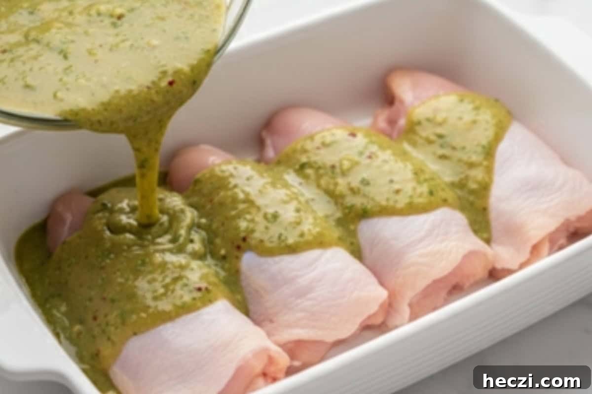 Southwestern Chicken Salad Recipe: Zesty Ingredients & Creamy Avocado 5 Pour half the marinade into a dish and marinate the chicken.
