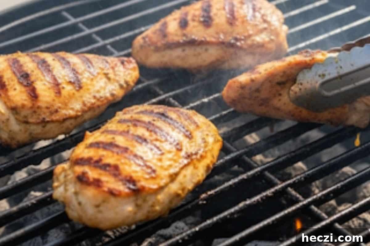 Southwestern Chicken Salad Recipe: Zesty Ingredients & Creamy Avocado 6 Grill chicken in batches until golden, crispy, and cooked through.