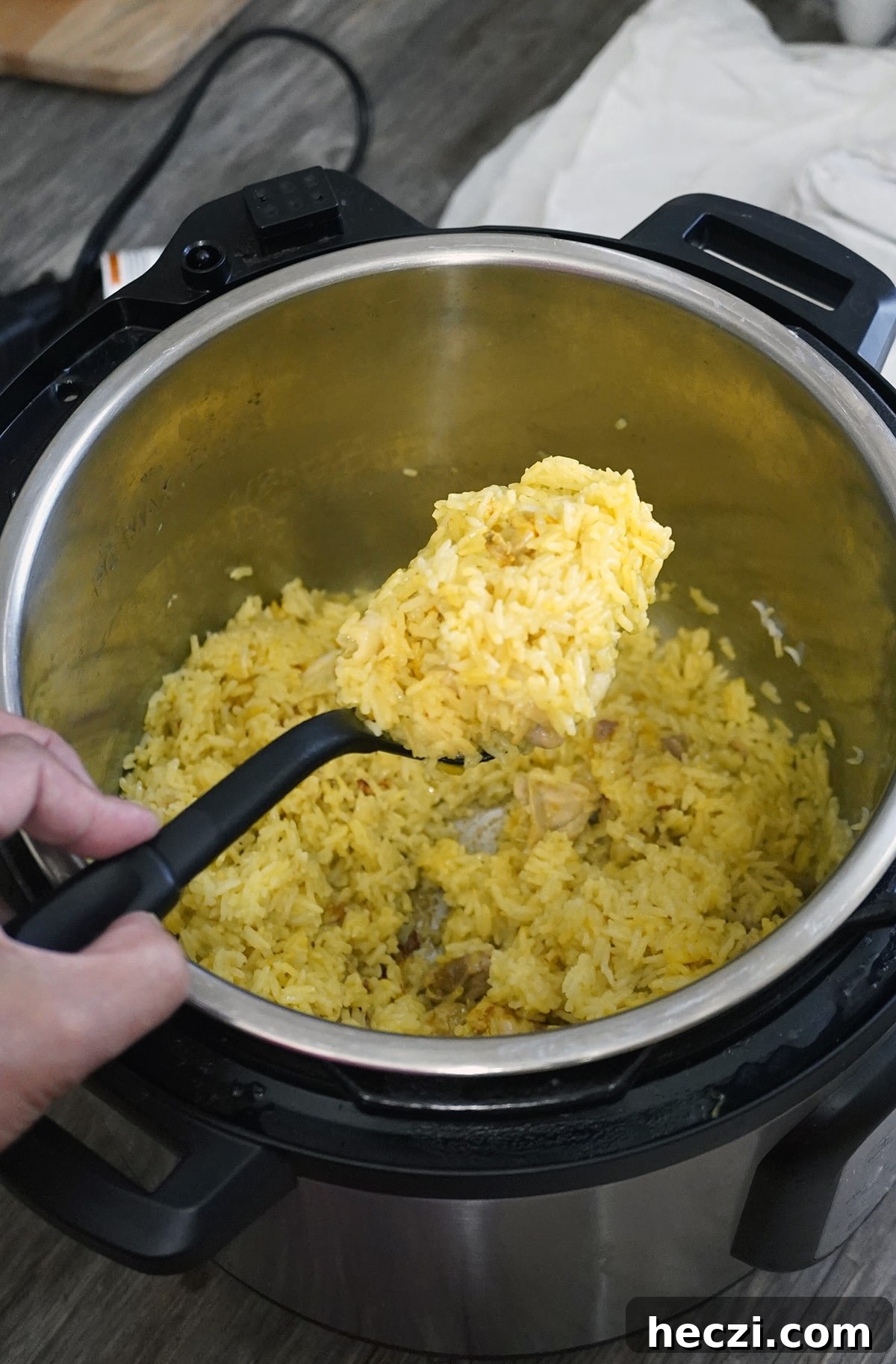 Instant Pot Yellow Rice