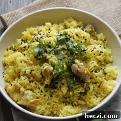 Instant Pot Yellow Rice and Chicken Recipe