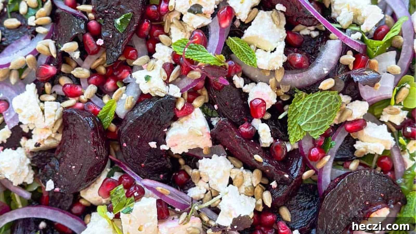 Roasted Beet Salad With Feta