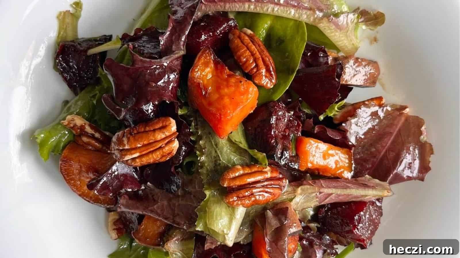Roasted Beet And Sweet Potato Salad With Pecans