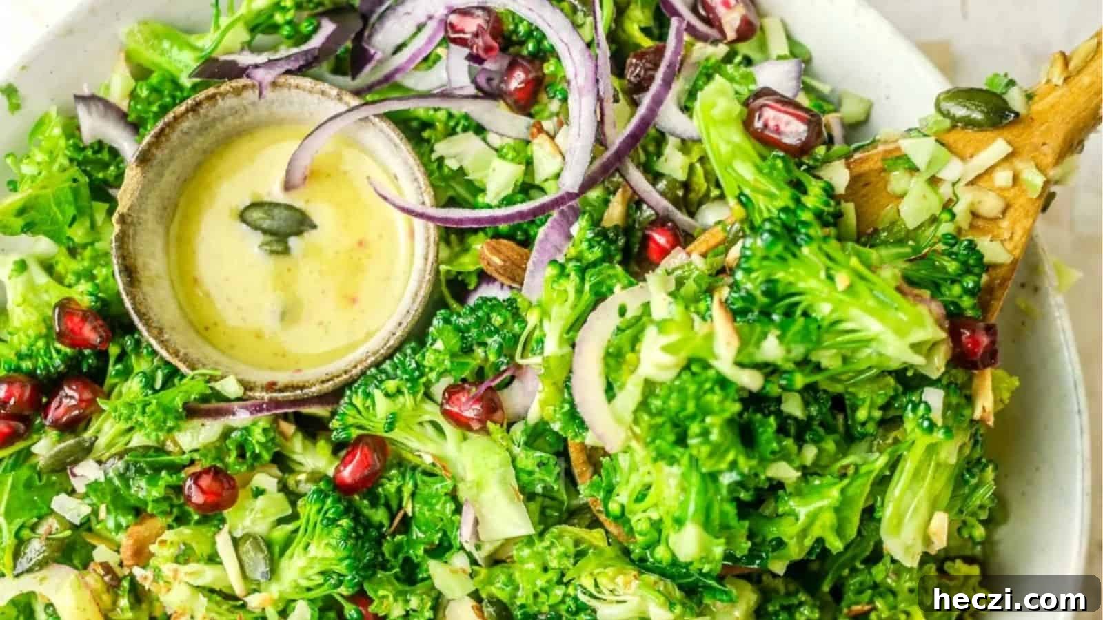 Broccoli Kale Salad