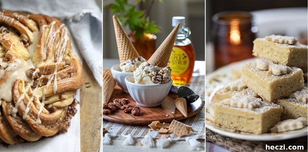 Tastes of the Season Maple Recipes