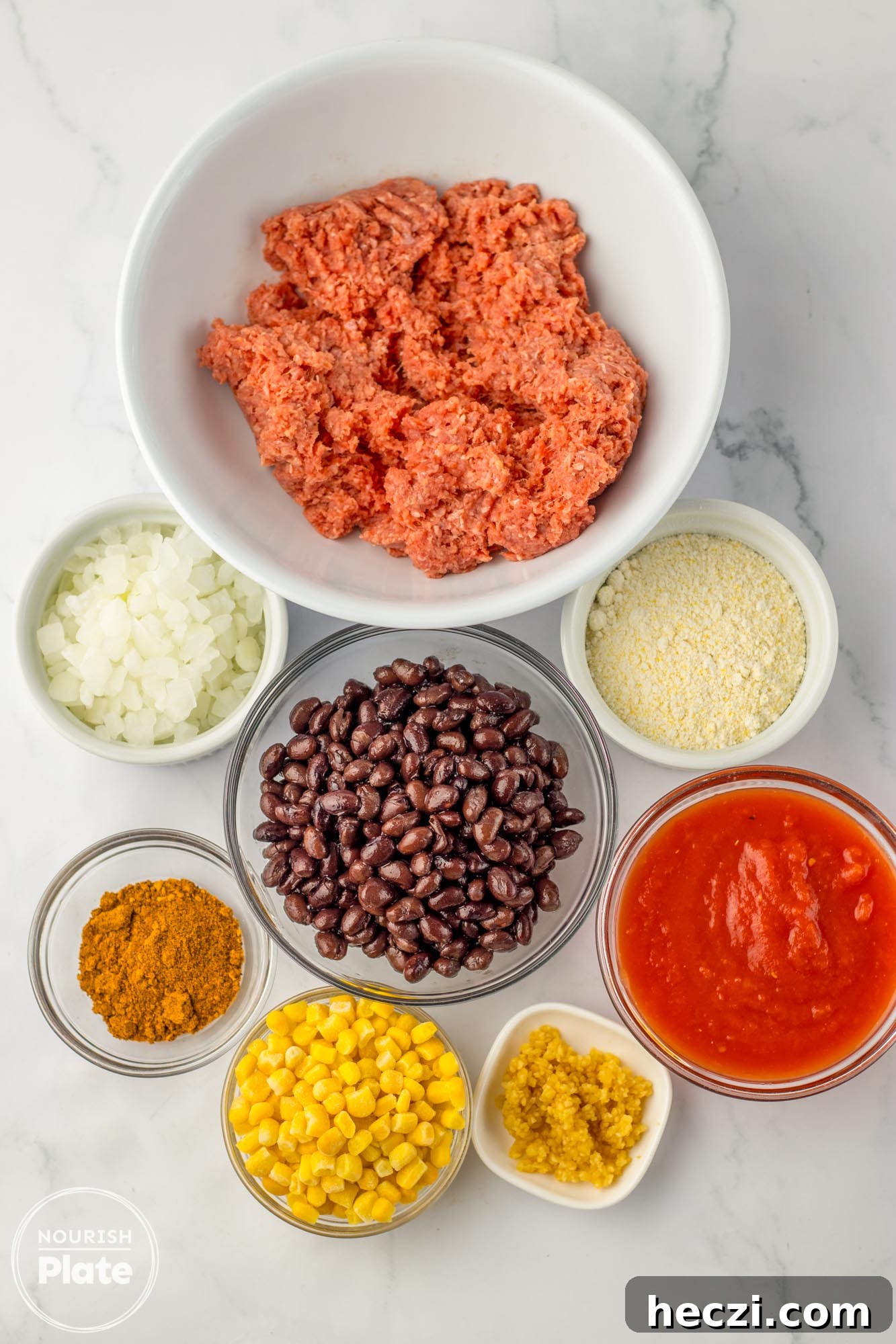 ingredients needed to make cornbread casserole