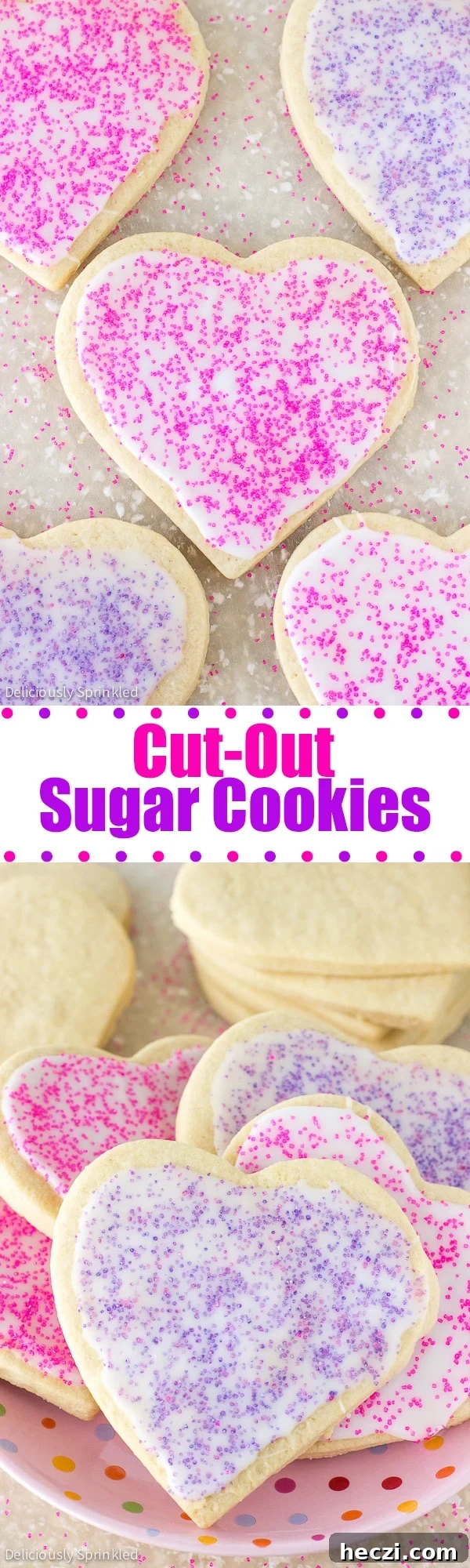 THE BEST CUT-OUT SUGAR COOKIES RECIPE