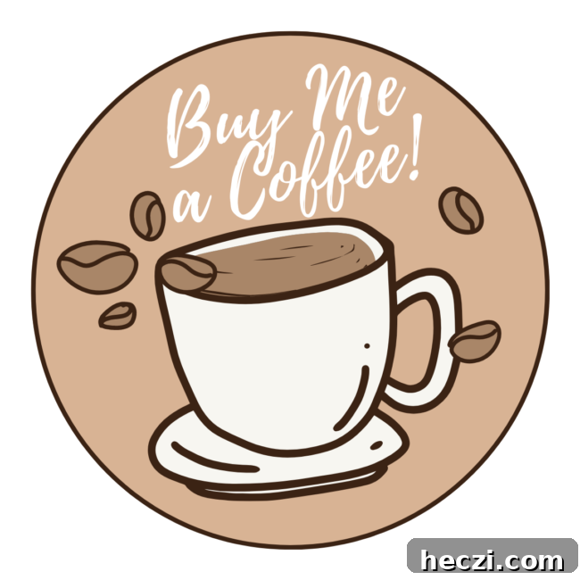 Graphic image of coffee cup with a title that says "Buy me a coffee".