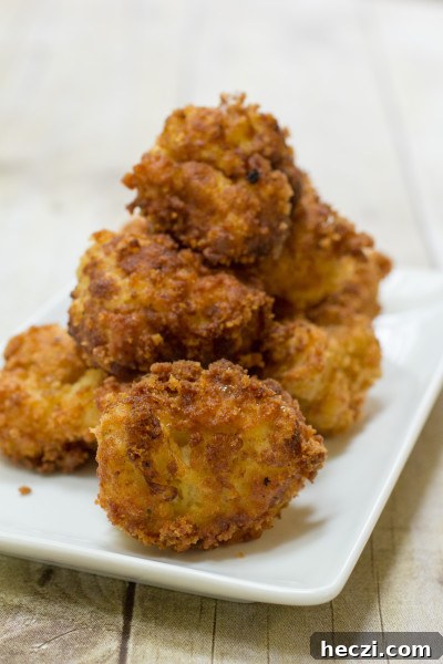 Crispy Fried Cauliflower Recipe — Golden, Crunchy Bites 9 Breaded Fried Cauliflower