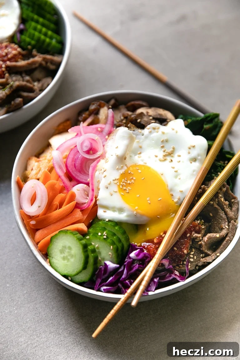 Easy Korean Beef Bibimbap Recipe