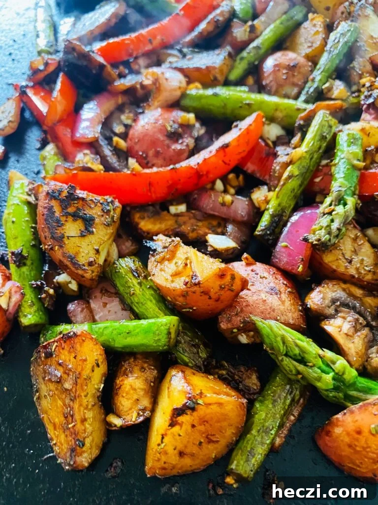 Holiday Recipes for Your Blackstone Griddle: Festive Griddle Meals 16 Blackstone Griddle Balsamic Vegetables
