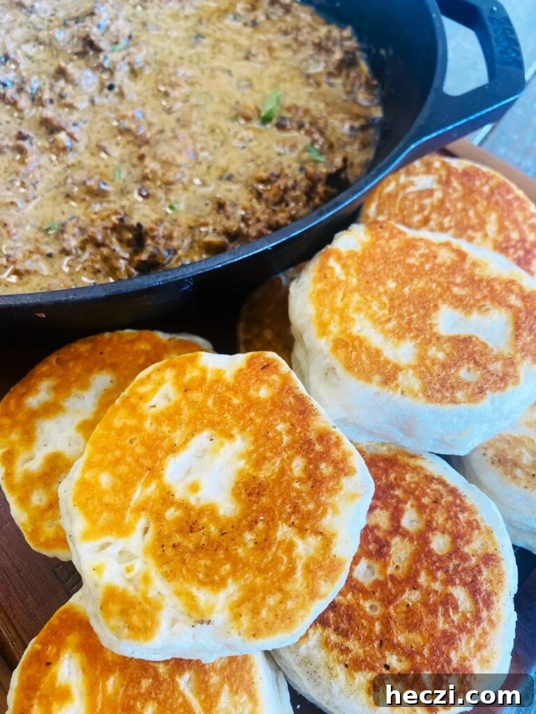 Holiday Recipes for Your Blackstone Griddle: Festive Griddle Meals 6 Blackstone Chorizo Biscuits and Gravy