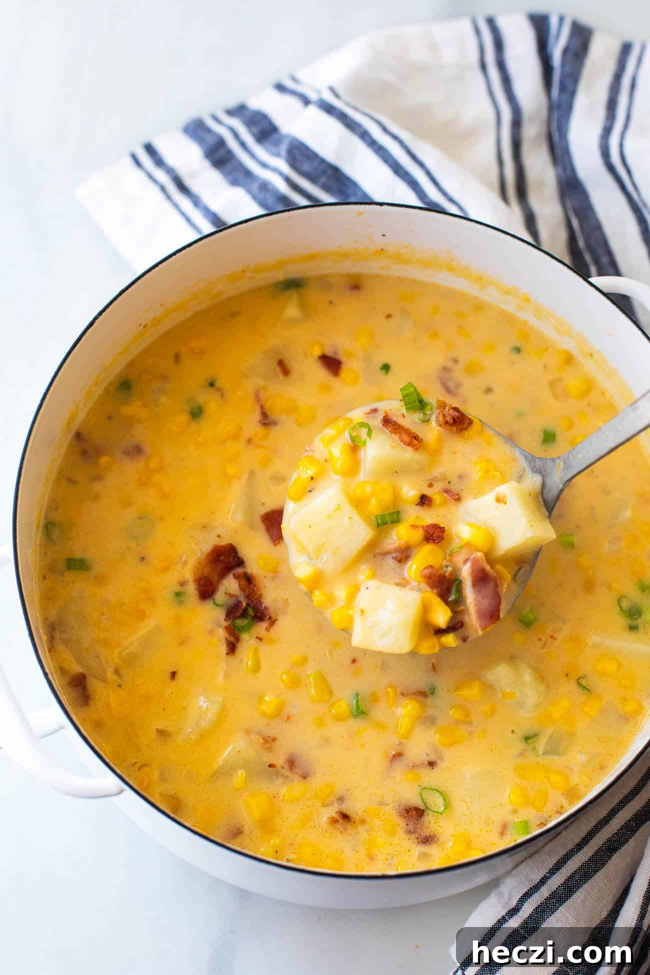 delicious potato corn chowder recipe