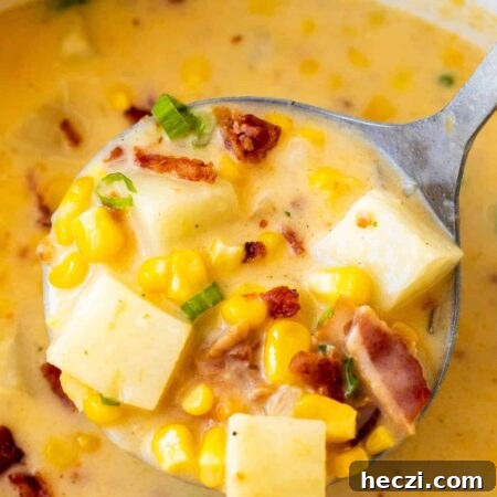 potato corn chowder recipe