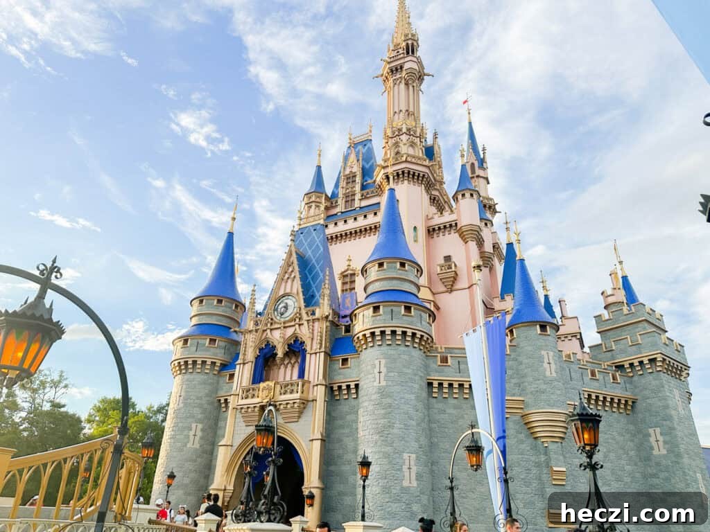 Cinderella's Castle at Magic Kingdom in Walt Disney World.