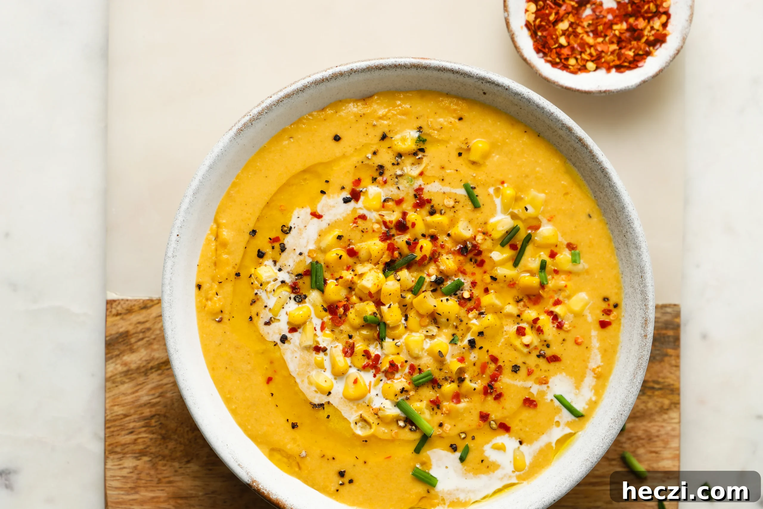 Creamy Corn Soup Recipe: Comforting, Silky Corn Chowder 2 img 5049 1 scaled