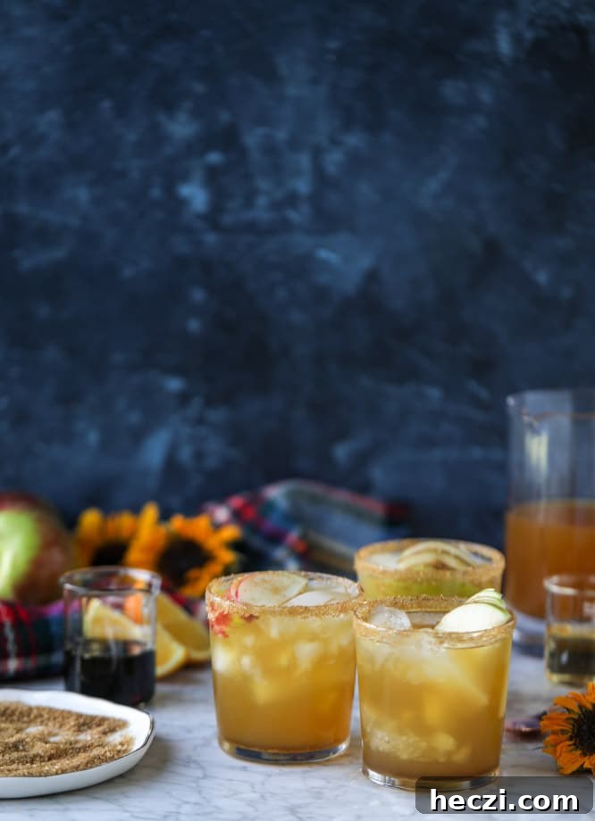Maple Honeycrisp Margarita Recipe — Autumn Apple Cocktail 5 maple honeycrisp margarita I howsweeteats.com
