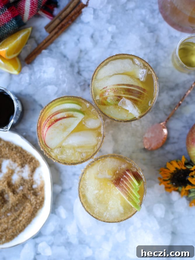 Maple Honeycrisp Margarita Recipe — Autumn Apple Cocktail 6 maple honeycrisp margarita I howsweeteats.com