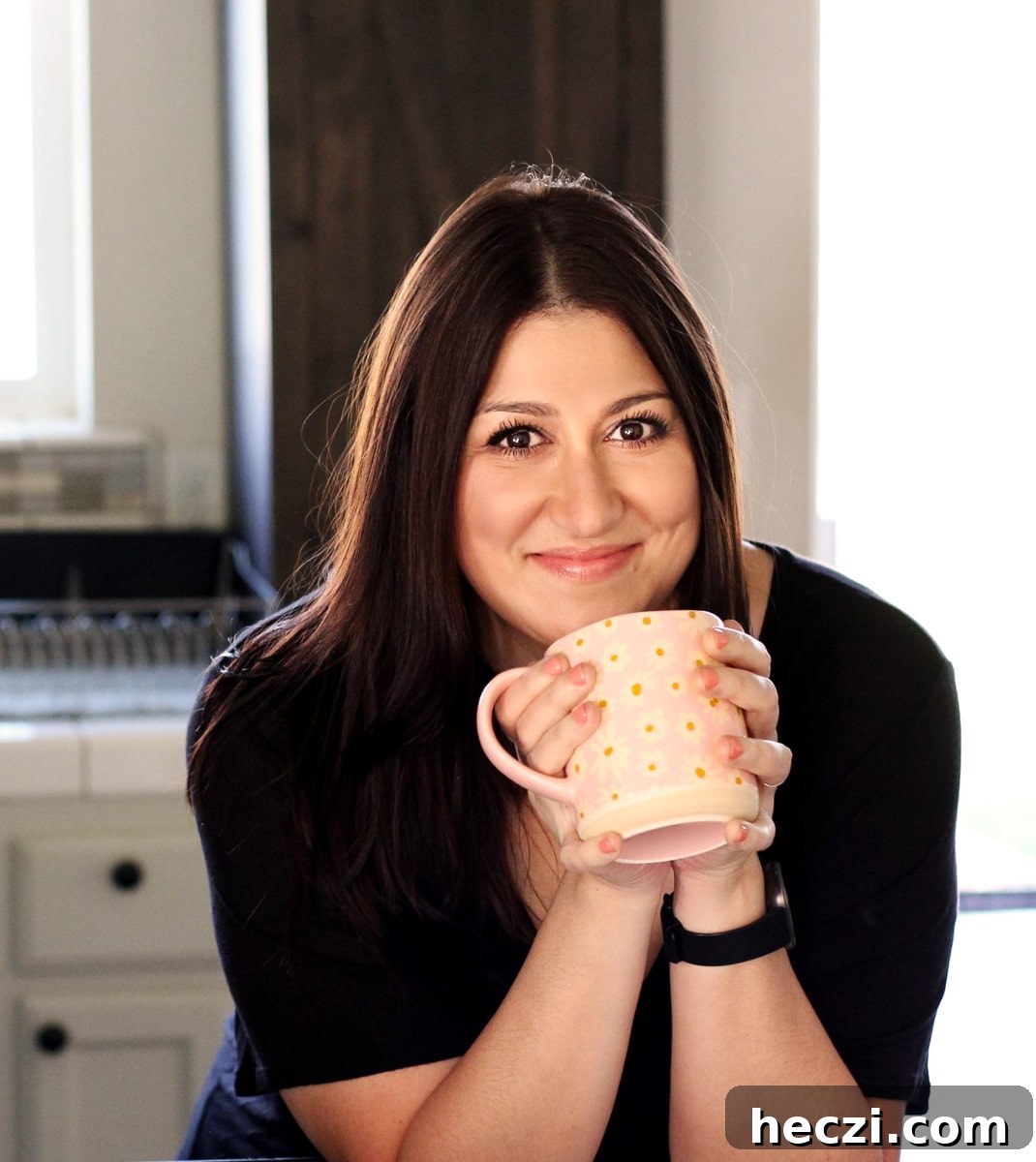 Caramelized Onion Dip with Greek Yogurt — Creamy Savory Recipe 15 Picture of Priscilla Lawrence owner of Sprinkled with Balance.