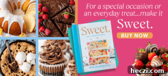 Classic Peanut Brittle Recipe: Crispy, Homemade Candy in 30 Minutes 20 A cookbook titled Sweet by Beth Baumgartner is surrounded by images of cakes, cookies, cupcakes, and chocolate-dipped strawberries. Text reads: For a special occasion or an everyday treat...make it Sweet. BUY NOW.