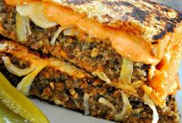 Vegan Lentil Frisco Melt Sandwich Recipe