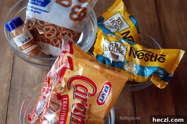 White Chocolate Caramel Pretzels Recipe — Sweet & Salty Treat 4 white chocolate pretzels | NoBiggie.net