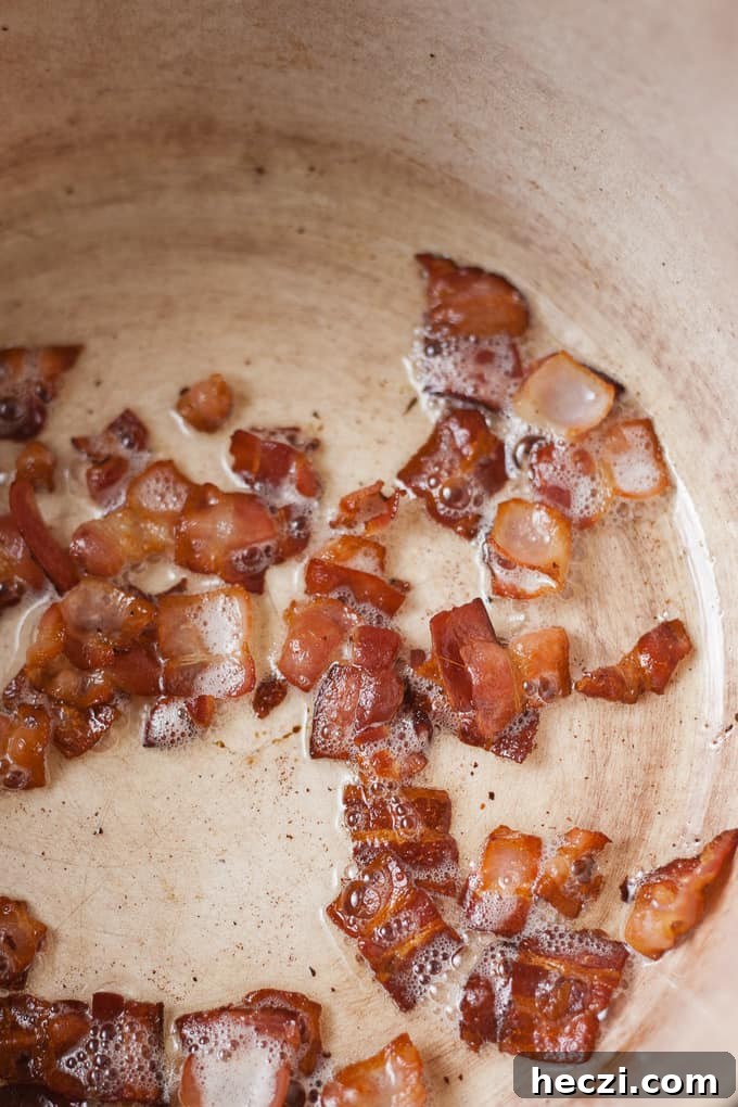 Crisping Bacon