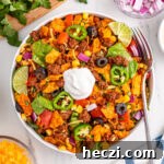 bowl of Doritos taco salad