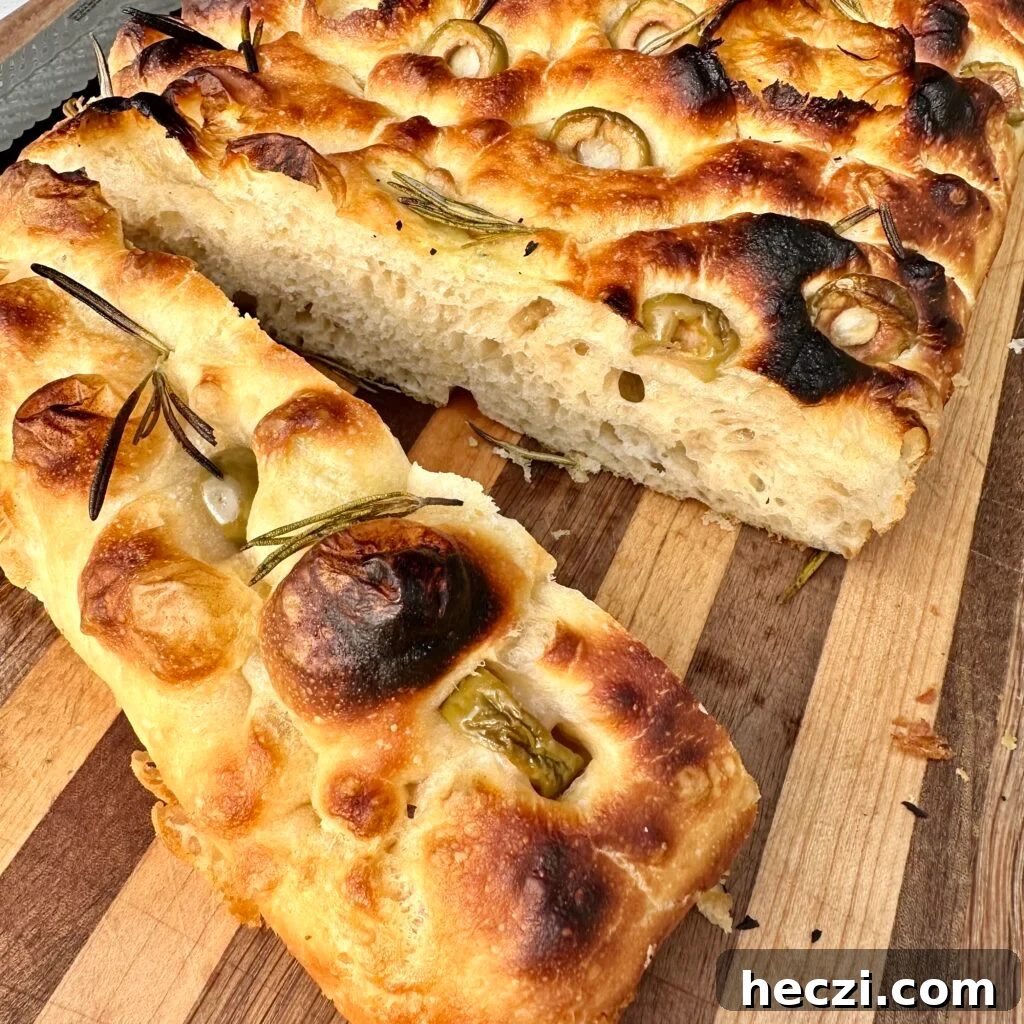 Authentic Italian Focaccia Recipe for Crispy, Flavorful Bread 2 Baked focaccia