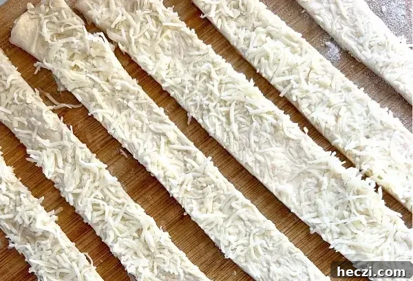 puff pastries cheese sticks recipe