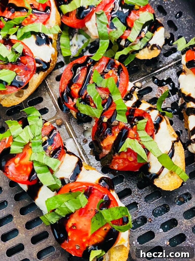 Crispy Apple and Brie Roll-Ups with Honey Dijon Dip 12 Air Fryer Tomato Burrata Crostini