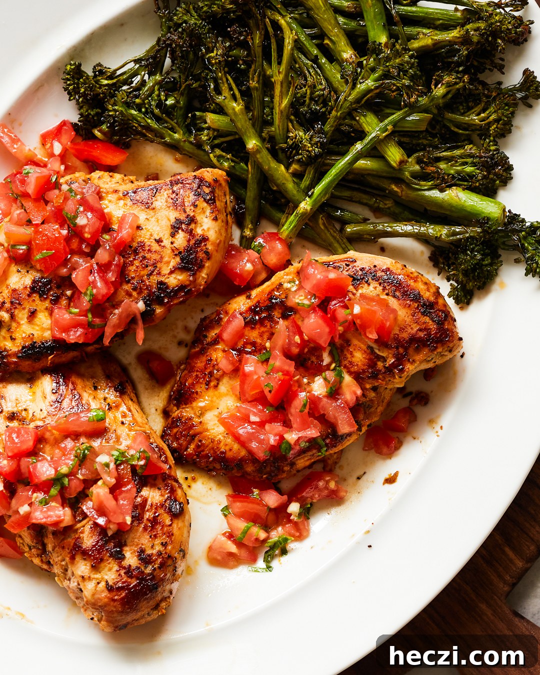 Bruschetta Chicken Whole30 Paleo Gluten-Free Grilled Recipe 