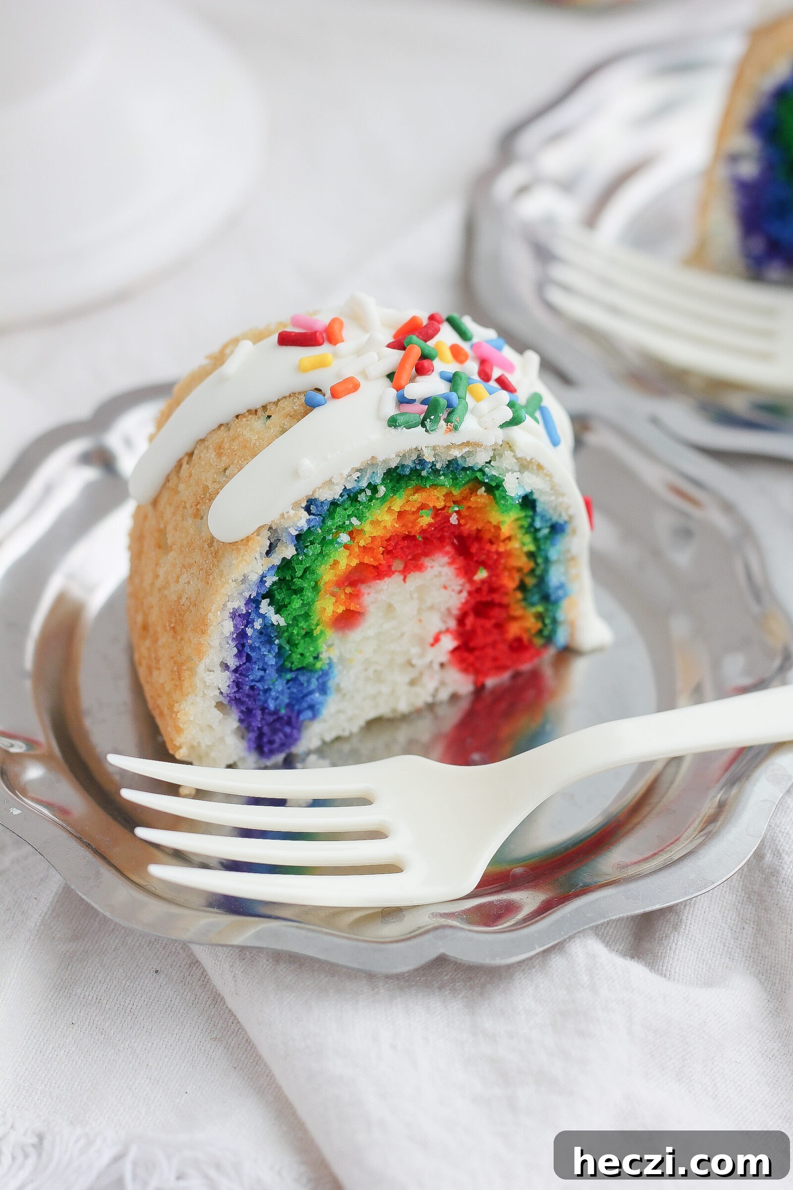 Rainbow Bundt Cake