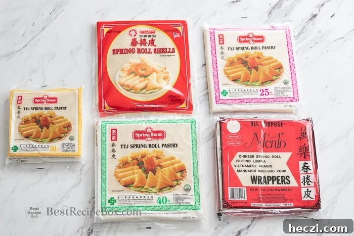 Best Egg roll wrappers for making egg roll recipes @bestrecipebox Best Egg roll wrappers for making egg roll recipes step by step