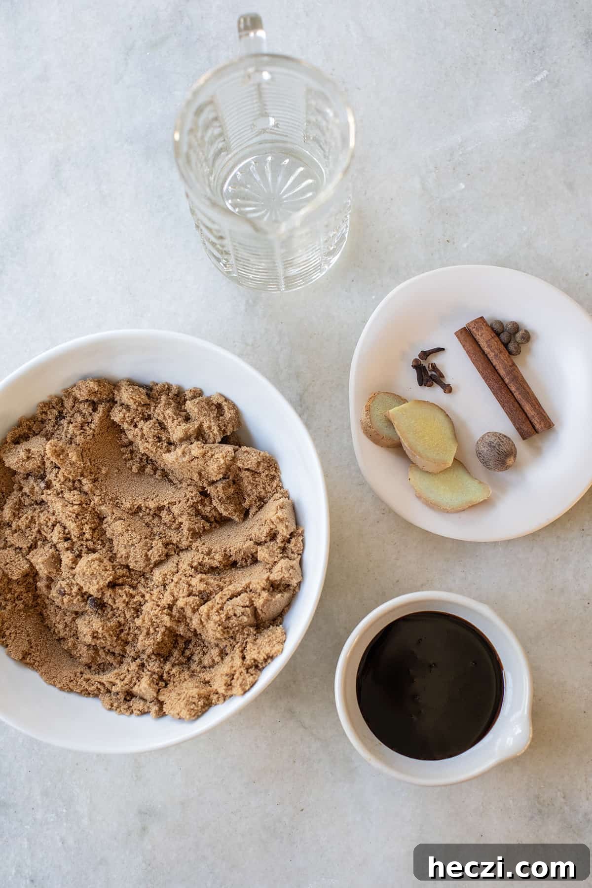 Homemade Gingerbread Syrup Recipe for Coffee & Cocktails 3 brown sugar, cinnamon, ginger, nutmeg and molasses