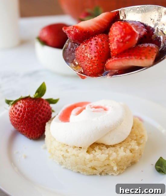 Lemon-Strawberry Shortcake Recipe: Light Summer Dessert 7 Lemon strawberry shortcake