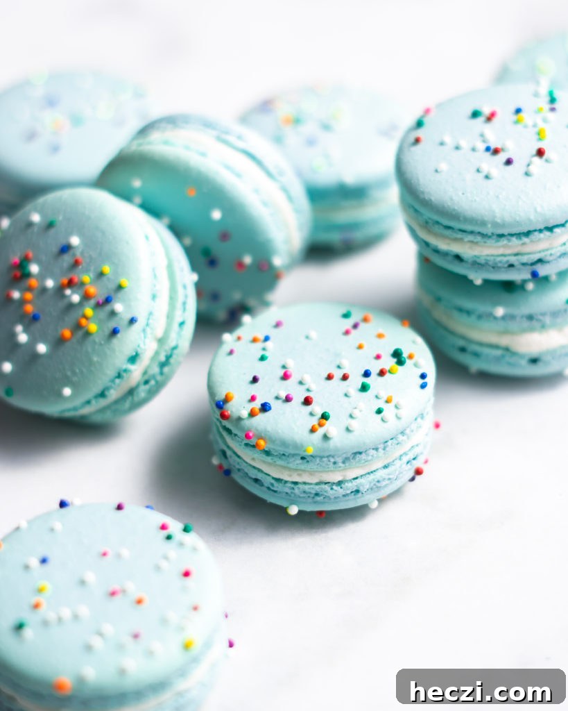 How to guide for easy italian method macarons