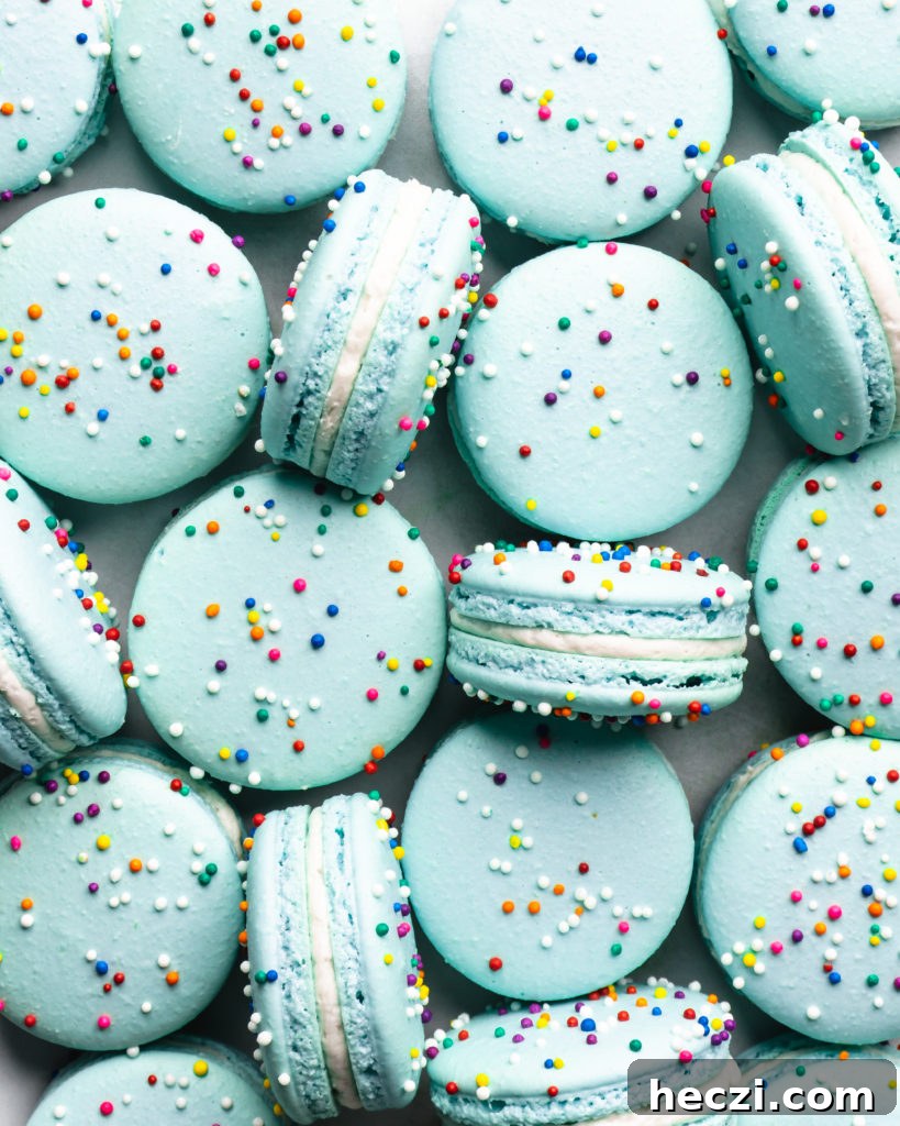 How to guide for easy italian method macarons