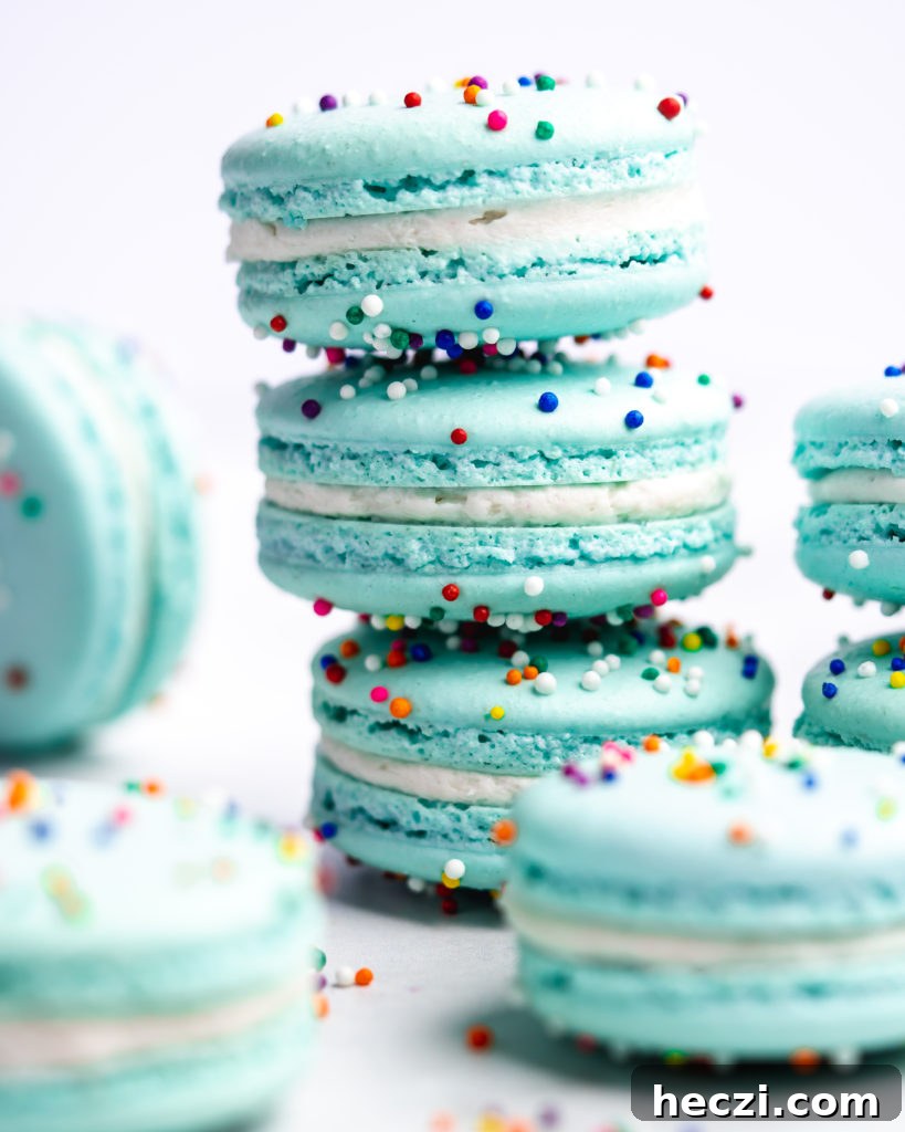 How to guide for easy italian method macarons