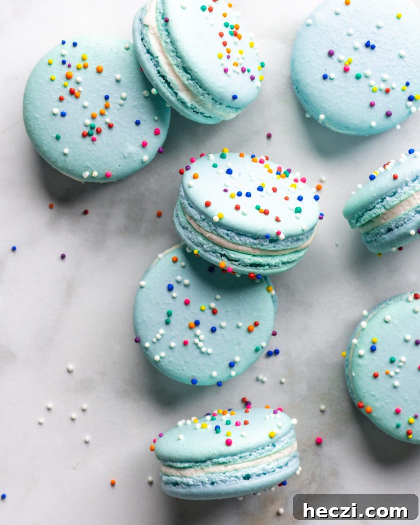 How to guide for easy italian method macarons