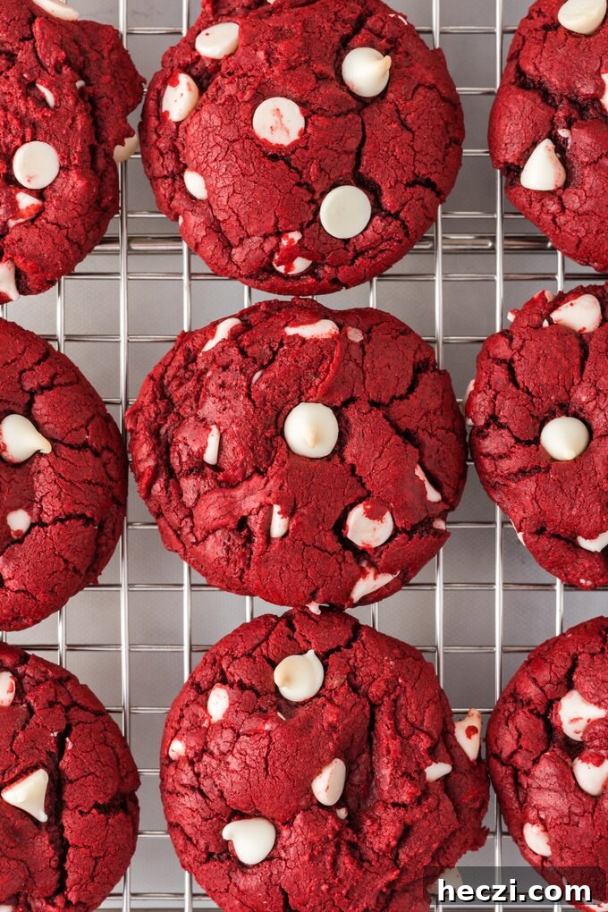 Red Velvet Cake Mix Cookie Recipe — Soft, Festive Cookies 5 img 7452 10