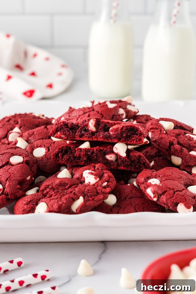 Red Velvet Cake Mix Cookie Recipe — Soft, Festive Cookies 6 img 7452 12