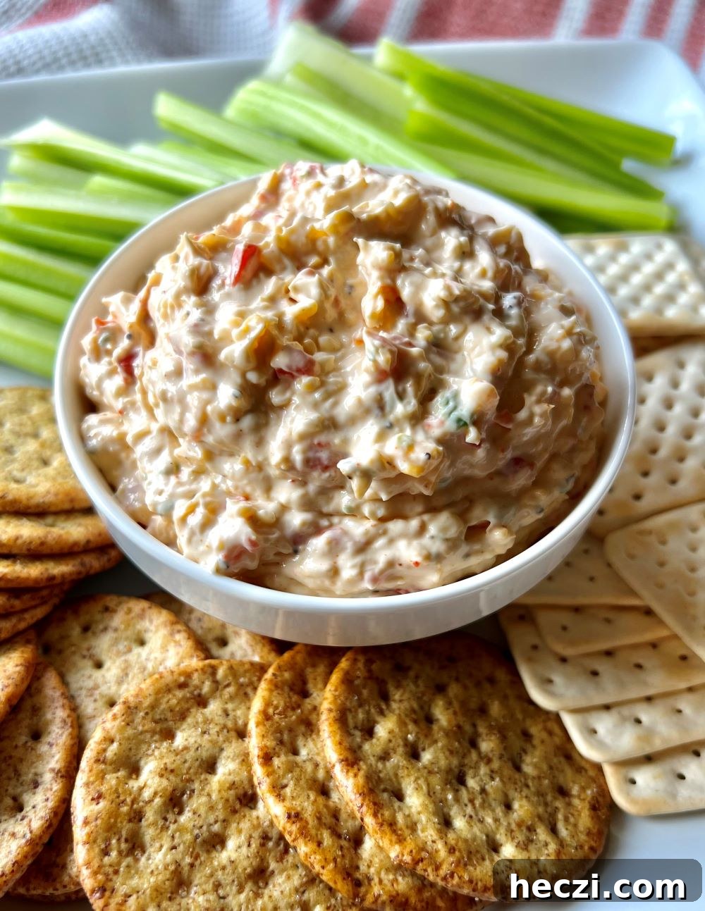 Southern Pimento Cheese Dip Recipe for Parties and Game Day 4 Pimento Cheese served