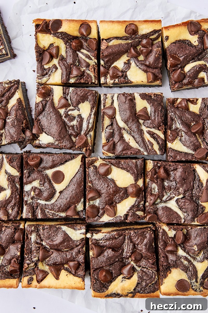 Fudgy Brownies with Cream Cheese Swirl Recipe 2 Cream Cheese Brownies