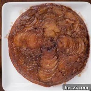Caramel Apple Upside-Down Cake Recipe for Fall Gatherings 6 Nothing says fall like a warm spiced apple dessert, and this Apple Upside Down Cake will definitely impress because it is so incredibly rich and delicious.