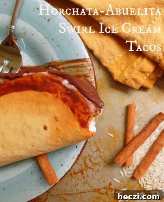 ice cream tacos
