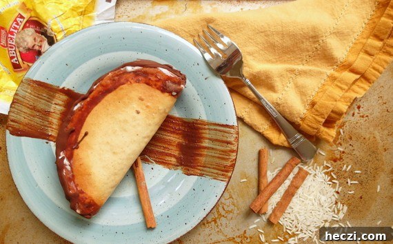 Horchata Abuelita Swirl Ice Cream Tacos for Ice & Taco Tuesday 4 ice cream tacos